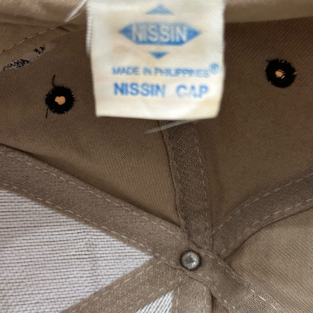 Nissin Football Embroidered Strap Back Hat. - Picture 6 of 6